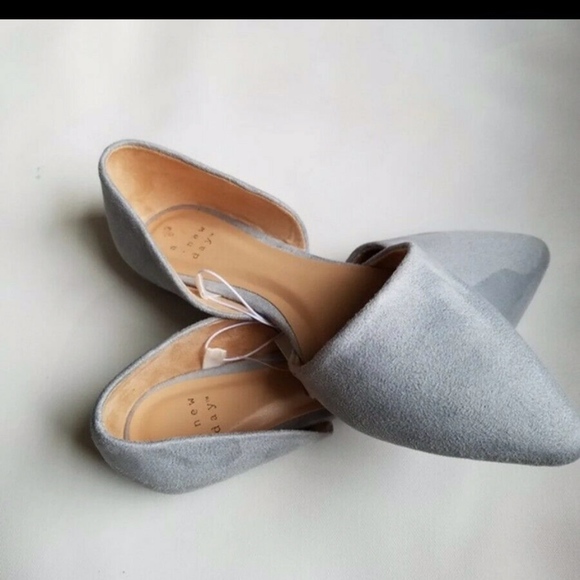a new day Shoes - Rebecca Pointed Two Piece Ballet Flats - A New Day